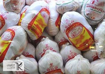 توزیع مرغ منجمد با قیمت ۴۵ هزار تومان