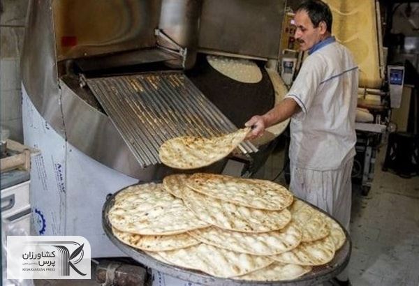 قیمت نان  بر اساس آرد آزاد کیلویی حدود ۲۲ تا ۲۵ هزار تومان می‌شود